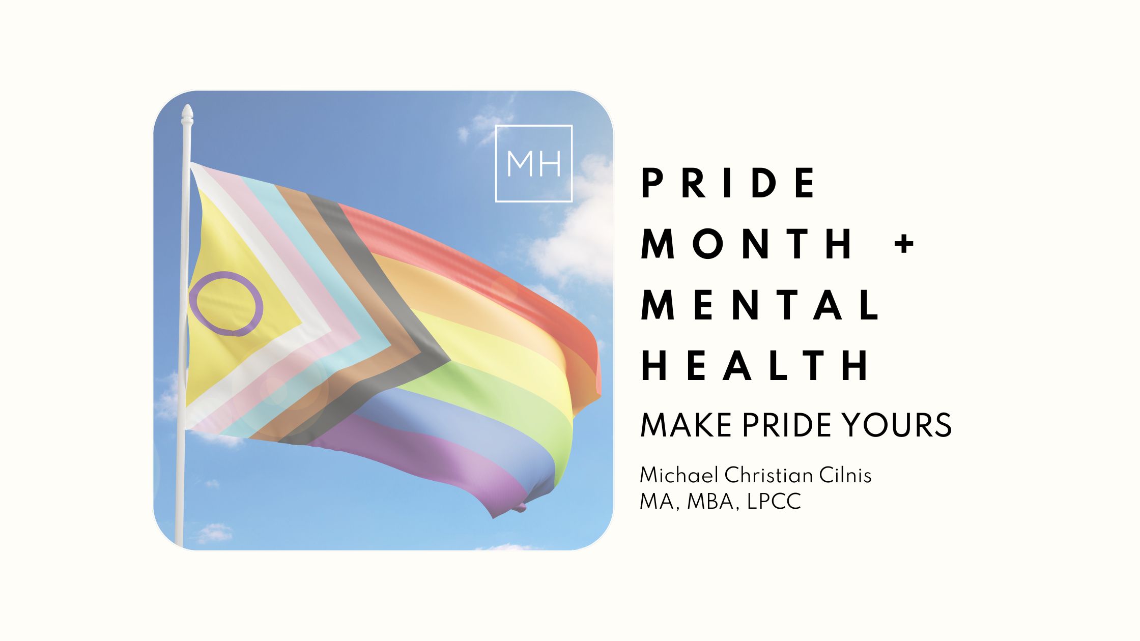 PRIDE MONTH + MENTAL HEALTH